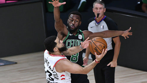 Boston Celtics und Toronto Raptors haben einen sehr heftigen Kampf